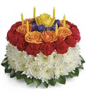 Your Wish Is Granted Birthday Cake Bouquet Cottage Florist Lakeland Fl 33813 Premium Flowers lakeland